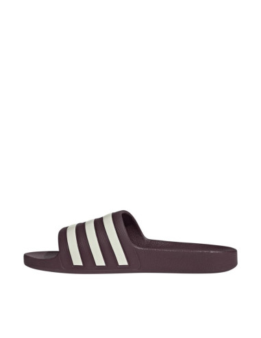 Klapki adidas adilette aqua bordowe kj7353
