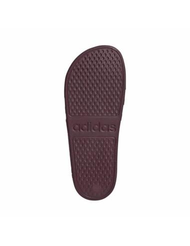 Klapki adidas adilette aqua bordowe kj7353