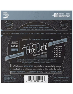 Daddario ej45 ff - struny do gitary klasycznej 2