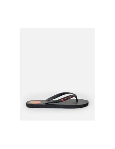 Japonki męskie rip curl icons of surf bloom open toe czarne