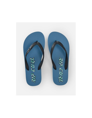 Japonki męskie rip curl icons of surf bloom open toe niebieskie