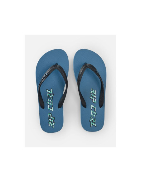 Japonki męskie rip curl icons of surf bloom open toe niebieskie