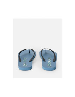 Japonki męskie rip curl icons of surf bloom open toe niebieskie 2