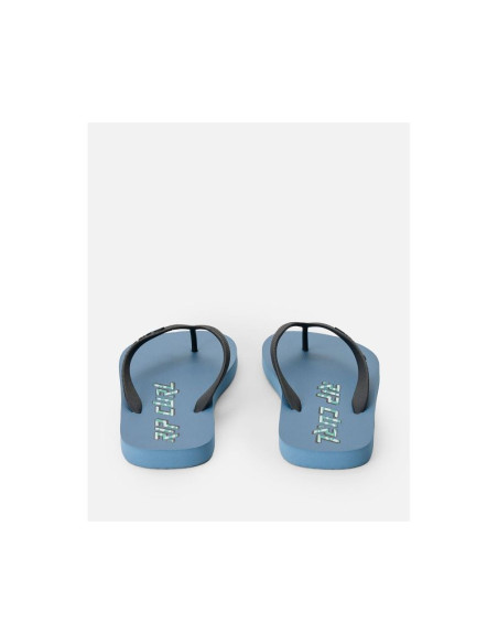Japonki męskie rip curl icons of surf bloom open toe niebieskie