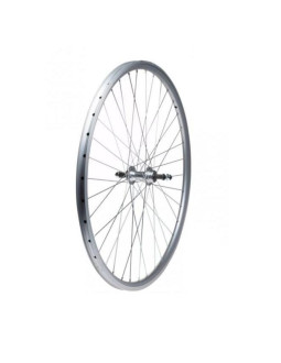 Koło 26'' tył woln. stożek o-srebrna/p-srebrna