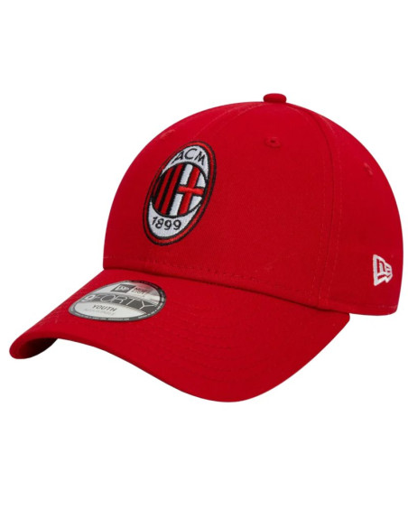New era core 9forty ac milan jr cap 60571773 czerwone youth