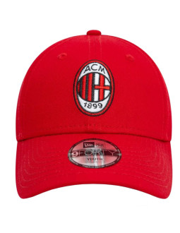 New era core 9forty ac milan jr cap 60571773 czerwone youth 2