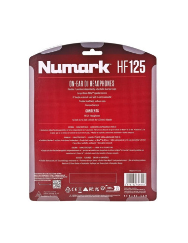 Numark hf125 - słuchawki dj