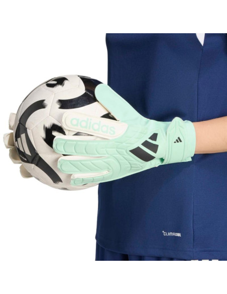 Rękawice bramkarskie adidas copa club miętowo-białe ke9730