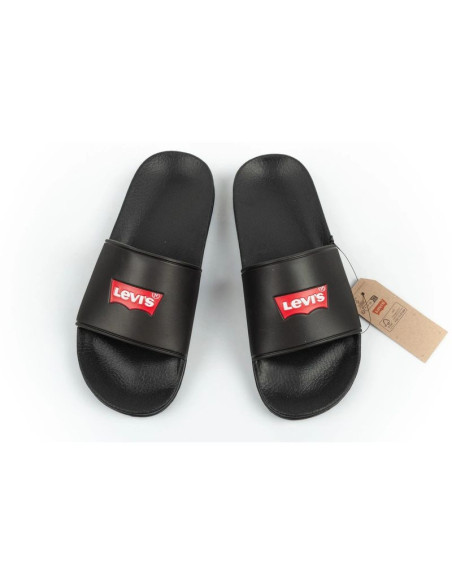 Levi's klapki sportowe damskie laczki wygodne modne czarne buty