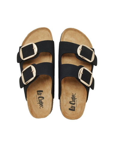 Klapki damskie lee cooper czarne lcw-26-35-4455la