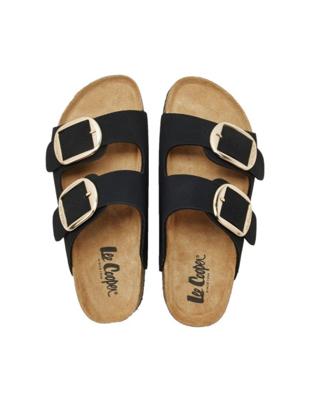 Klapki damskie lee cooper czarne lcw-26-35-4455la
