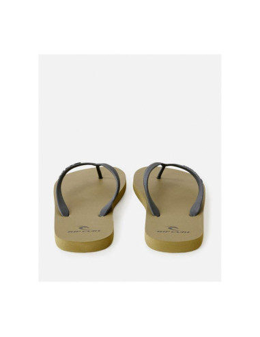 Japonki plażowe rip curl brand logo bloom open toe oliwkowe