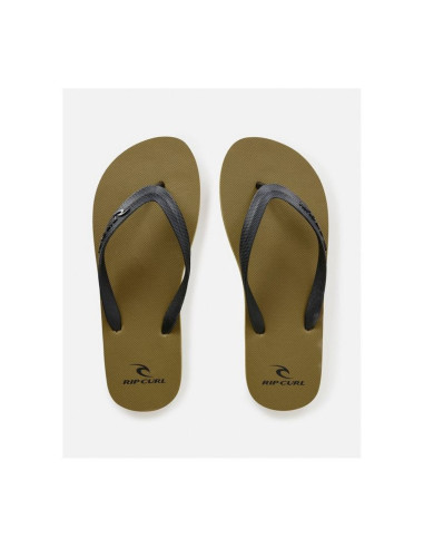 Japonki plażowe rip curl brand logo bloom open toe oliwkowe