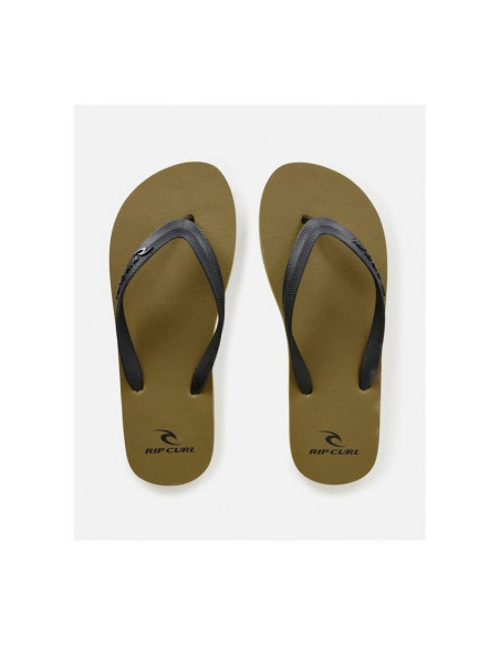 Japonki plażowe rip curl brand logo bloom open toe oliwkowe
