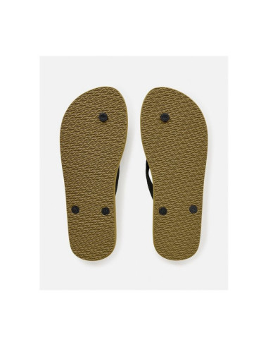 Japonki plażowe rip curl brand logo bloom open toe oliwkowe