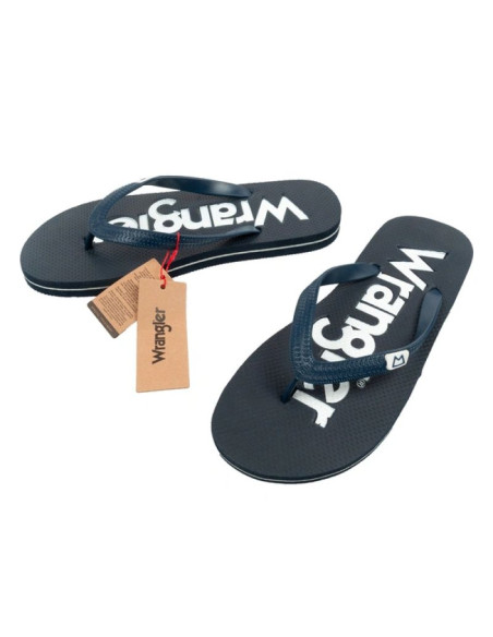 Wrangler buty klapki męskie laczki cole flipflop granatowe japonki