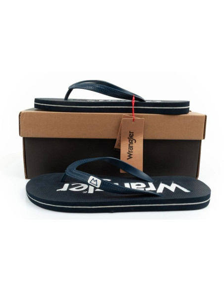Wrangler buty klapki męskie laczki cole flipflop granatowe japonki