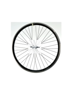 Koło 26'' tył woln. stożek o-czarna/p-srebrna