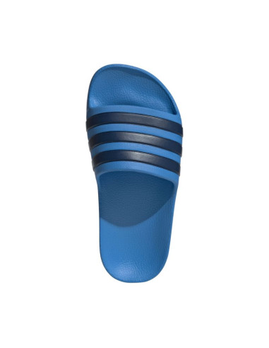 Klapki dla dzieci adidas adilette aqua k niebieskie js2495