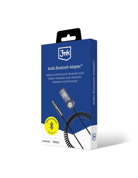 Transmiter 3mk audio bluetooth adapter™ bluetooth 5.4 z mikrofonem