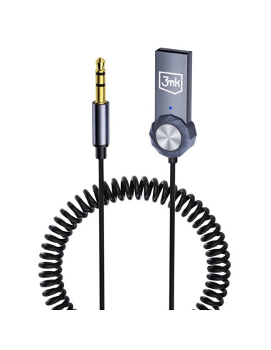Transmiter 3mk audio bluetooth adapter™ bluetooth 5.4 z mikrofonem
