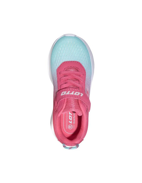 Buty dla dzieci lotto relazio k różowo-niebieskie 2601490k 4356