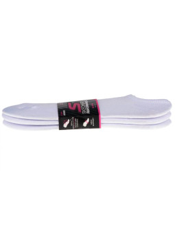 Skechers 3pk womens super stretch socks s101720-wht białe 36-40 2