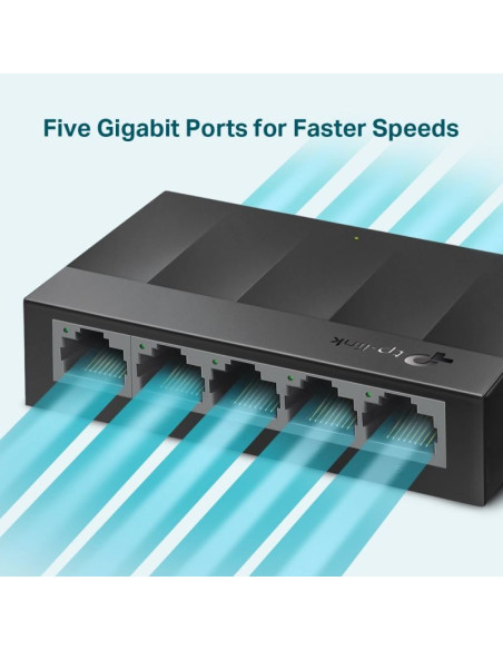Switch tp-link ls1005g (5x 10/100/1000mbps)
