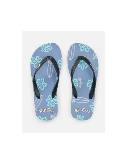 Japonki chłopięce rip curl sessions bloom open toe - boy niebieskie