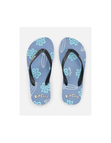Japonki chłopięce rip curl sessions bloom open toe - boy niebieskie
