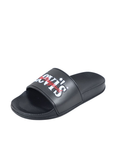 Klapki damskie levi's pool s czarne vpol0251s-0003