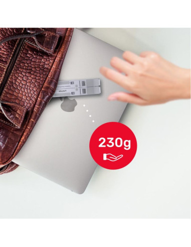 Unitek podstawka pod laptop składana, aluminium