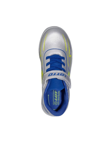 Buty dla dzieci lotto kobato k srebrno-niebieskie 2601520k 8050
