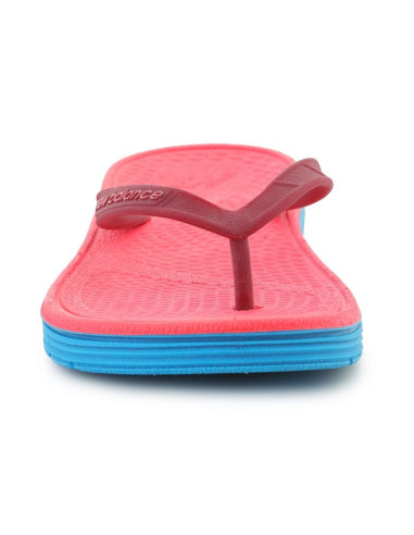 Klapki new balance women`s pro thong blue/maroon/pink nbw6076bmp