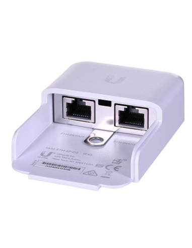 Zabezpieczenie przeciwprzepięciowe do budowy sieci lan ubiquiti eth-sp-g2 (rj-45)