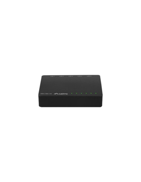 Lanberg switch dsp2-1005-12v (5-port, 12v, 1gb/s)