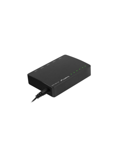 Lanberg switch dsp2-1005-12v (5-port, 12v, 1gb/s)
