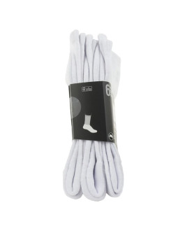Skechers 6pk core crew lg socks s118220-wht białe 43-46 2