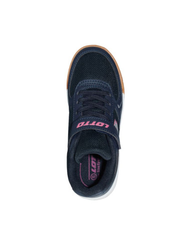 Buty dla dzieci lotto skeyla k granatowo-różowe 2601530k 5940