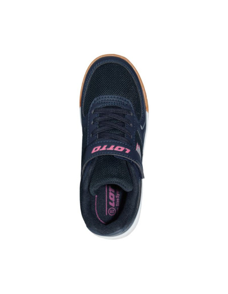 Buty dla dzieci lotto skeyla k granatowo-różowe 2601530k 5940