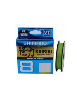 Plecionka shimano kairiki 8 0,060mm 150m 5,3kg m. green 2