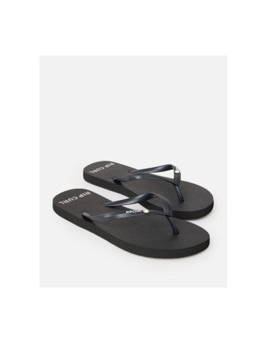 Japonki plażowe rip curl premium surf bloom open toe czarne