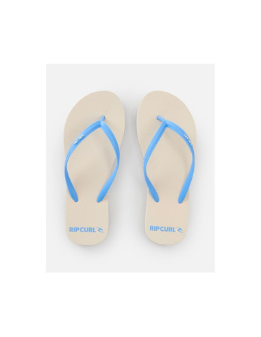 Japonki damskie rip curl bondi bloom open toe beżowe