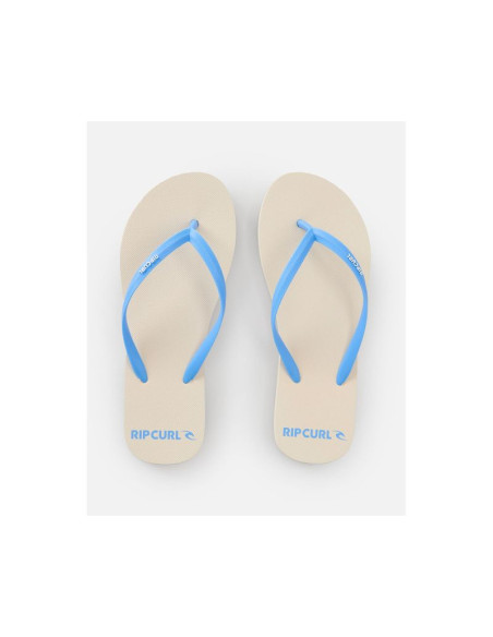 Japonki damskie rip curl bondi bloom open toe beżowe