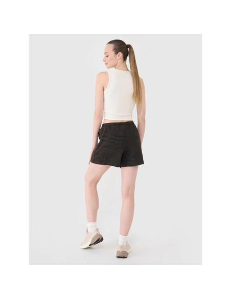 Spodenki casual z dzianiny waflowej damskie 4f 4frss25tshof699-20s