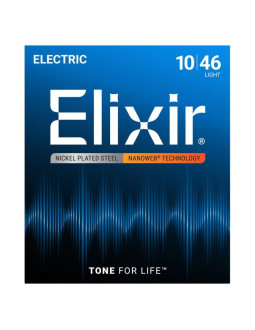 Elixir 12052 light (10-46) nw - struny do gitary elektrycznej