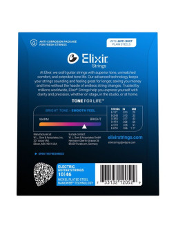 Elixir 12052 light (10-46) nw - struny do gitary elektrycznej 2