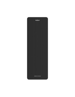 Rebel active mata gimnastyczna do ćwiczeń joga, pilates, fitness, 183x61cm, grubość 6mm, materiał tpe, czarna rba-3151-bk 2