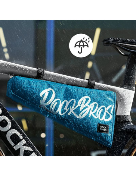 Torba trójkątna rockbros g008 flash journey – xl, niebieska